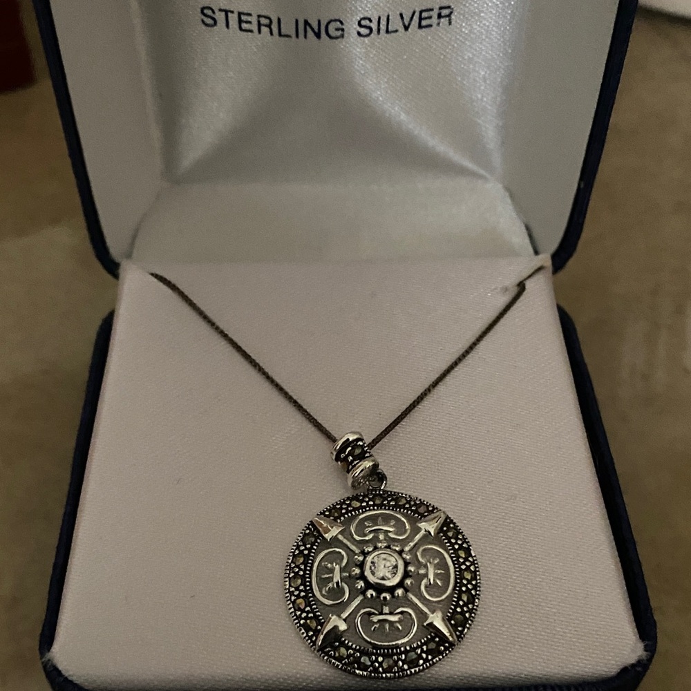 Sterling Silver Pendant Necklace
